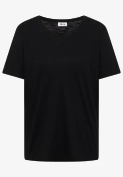 Basic Shirt met ronde hals