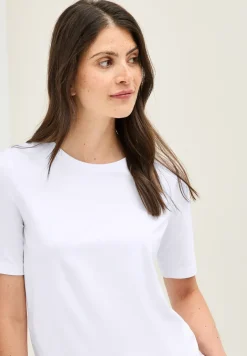 Basic Shirt met ronde hals