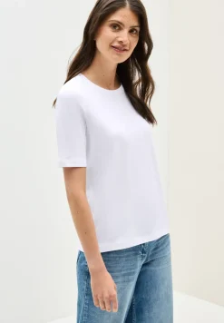 Basic Shirt met ronde hals