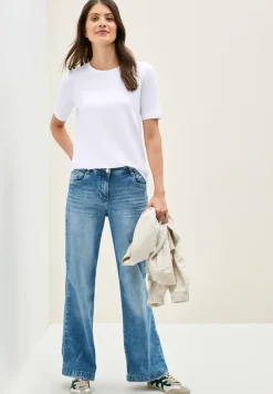 Basic Shirt met ronde hals