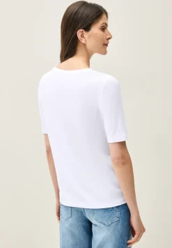 Basic Shirt met ronde hals
