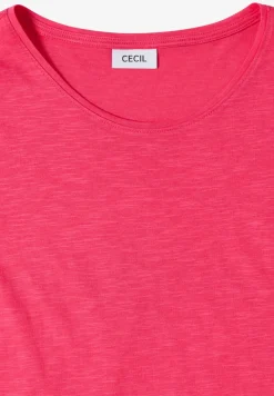 Basic Shirt met ronde hals