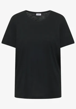 Basic Shirt met ronde hals