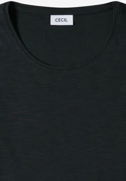 Basic Shirt met ronde hals