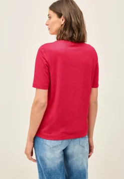 Basic Shirt met ronde hals