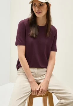Basic Shirt met ronde hals