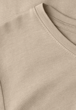 Basic shirt met ronde hals