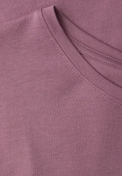 Basic shirt met ronde hals