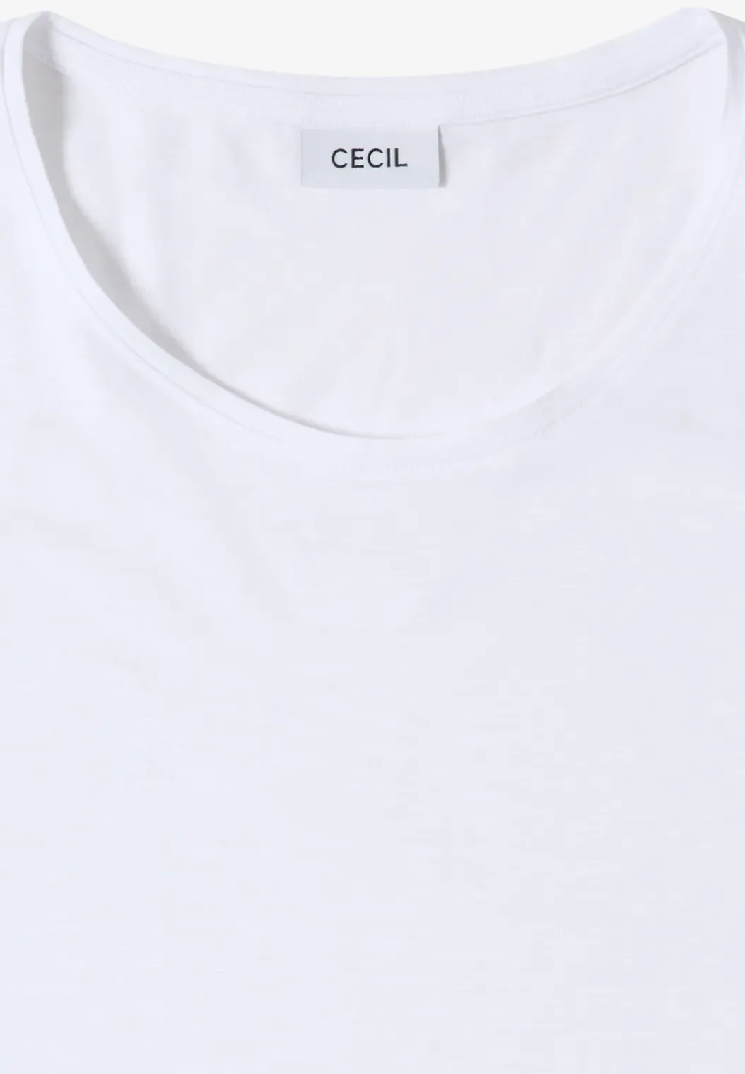 Basic Shirt met ronde hals