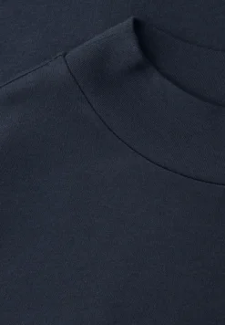 Basic Shirt met Schildpadhals