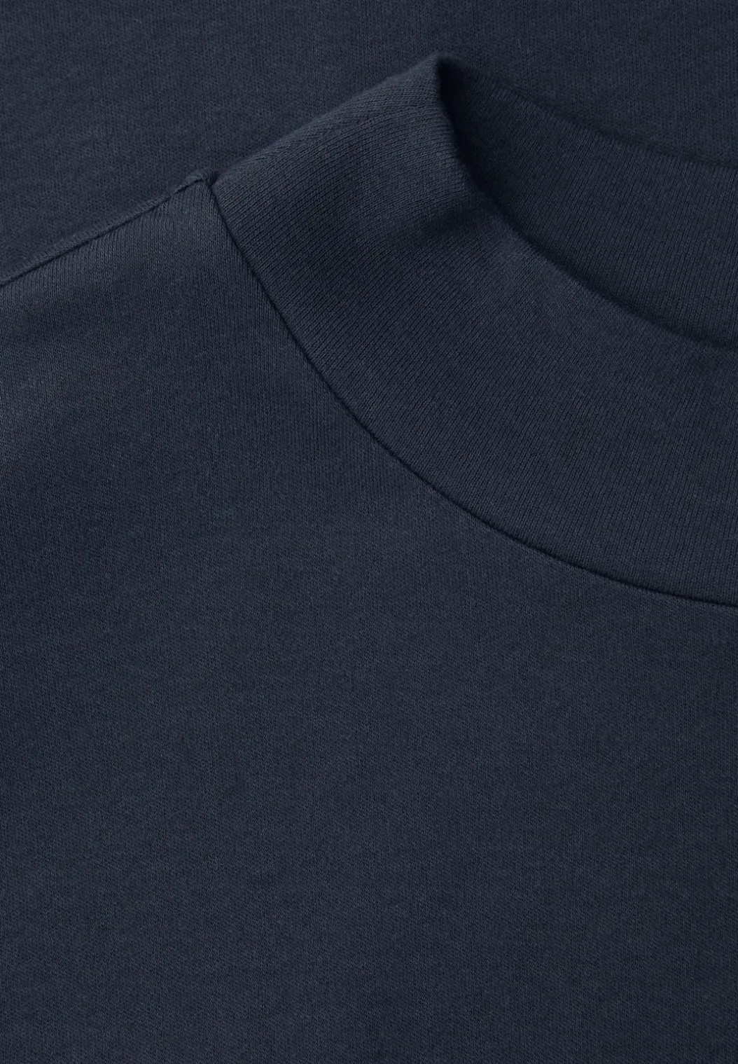 Basic Shirt met Schildpadhals