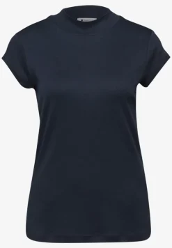 Basic Shirt met Schildpadhals