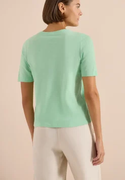 Basic Shirt met V-hals