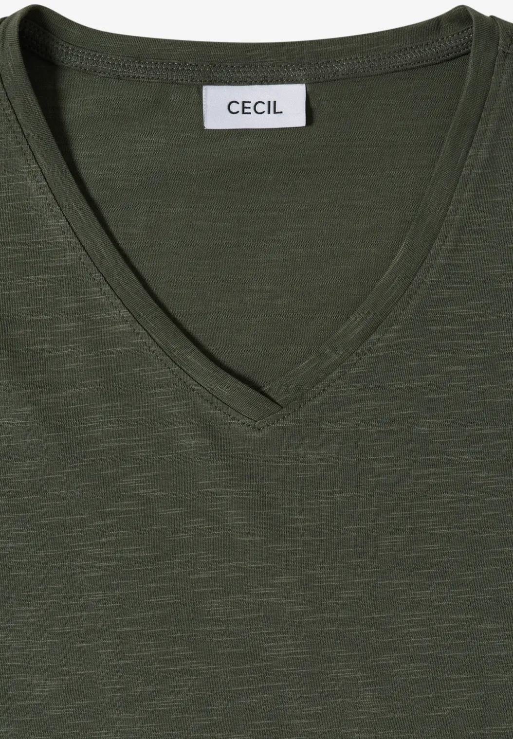 Basic Shirt met V-hals