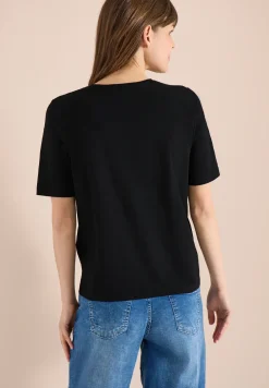 Basic Shirt met V-hals