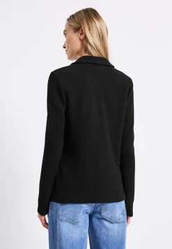 Basis blazer met structuur