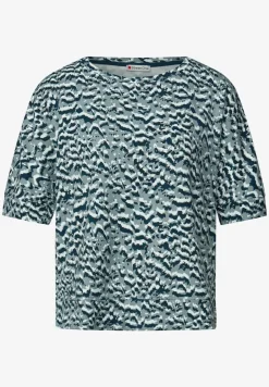 Batwing shirt met patroon