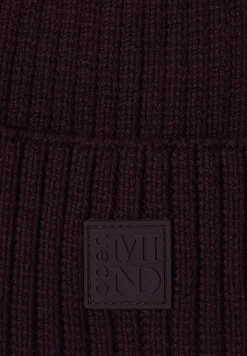 Beanie in effen kleur
