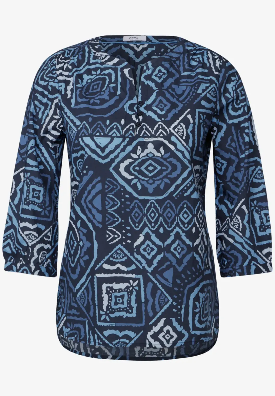 Bedrukte blouse