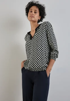 Bedrukte blouse