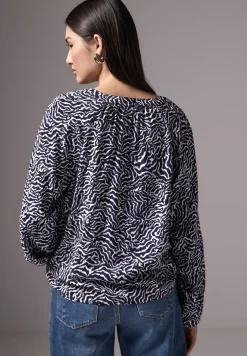 Bedrukte blouse