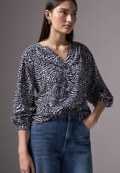 Bedrukte blouse