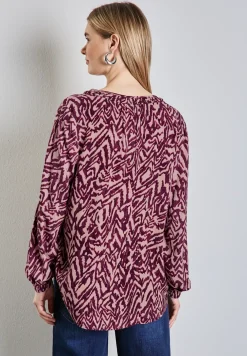 Bedrukte blouse
