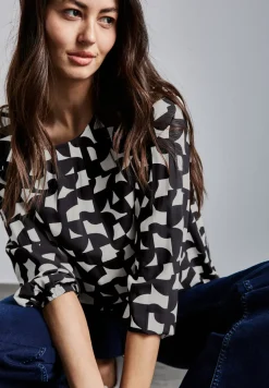 Bedrukte blouse