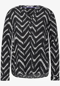 Bedrukte blouse