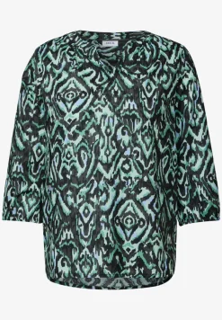 Bedrukte katoenen blouse