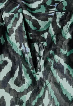 Bedrukte katoenen blouse