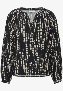 Bedrukte raglan blouse