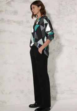 Bedrukte blouse