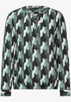Bedrukte blouse