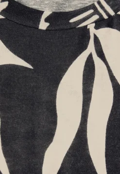 Bedrukt shirt van linnen