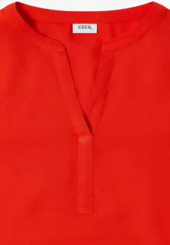 Blouse in effen kleur