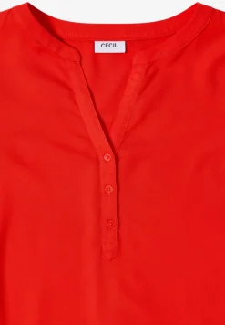 Blouse in effen kleur