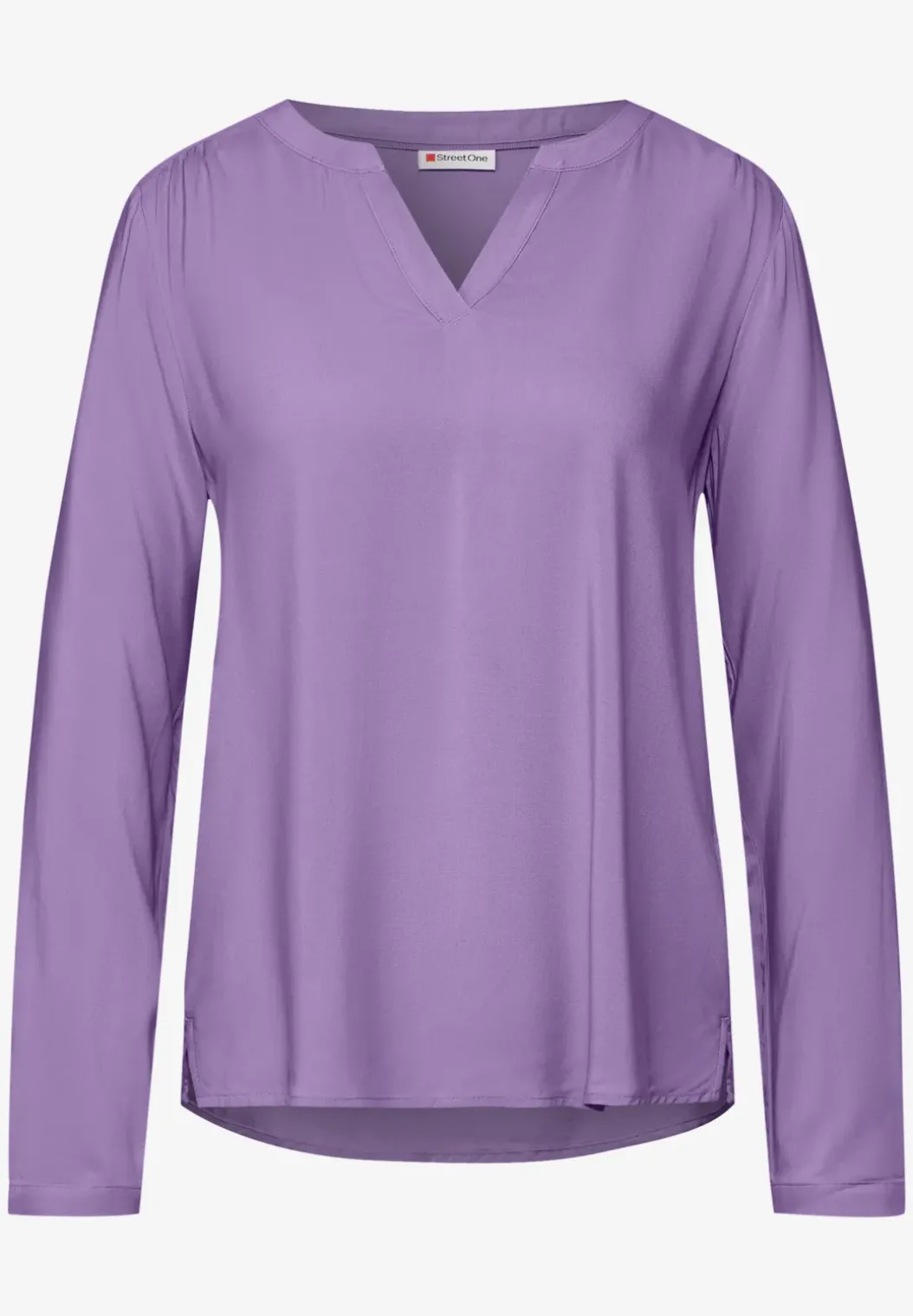 Blouse in effen kleur