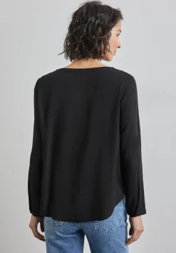 Blouse in effen kleur