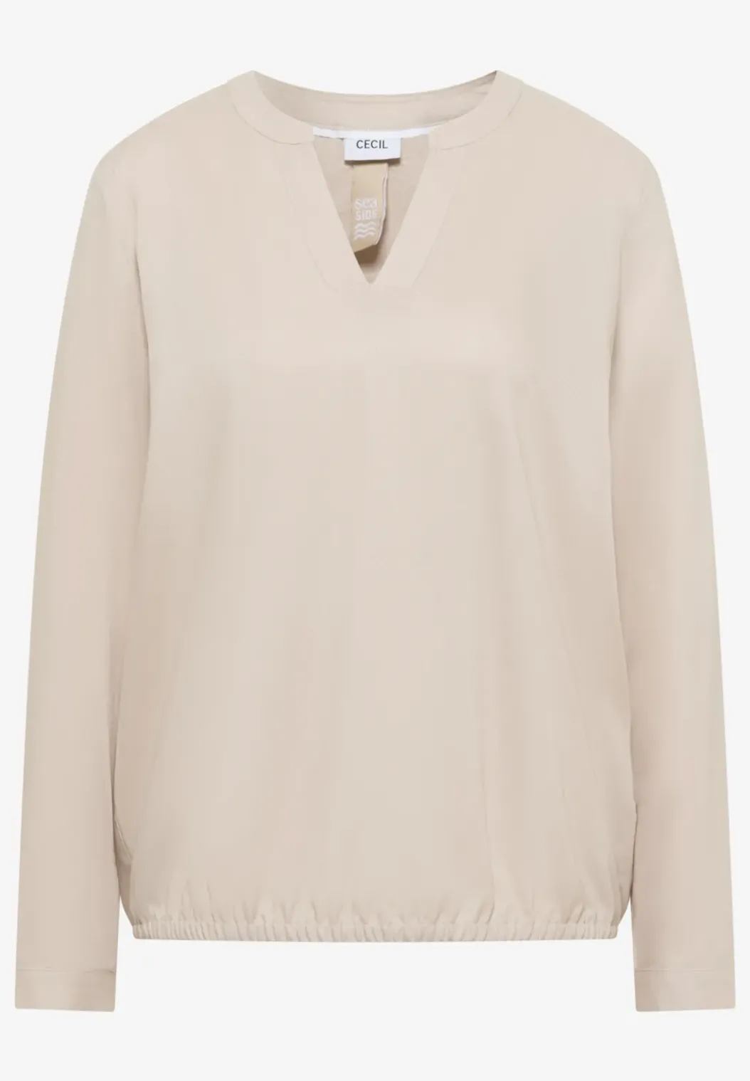 Blouse in effen kleur