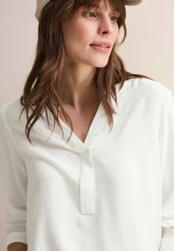 Blouse in effen kleur