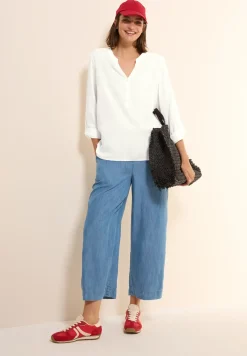Blouse in effen kleur