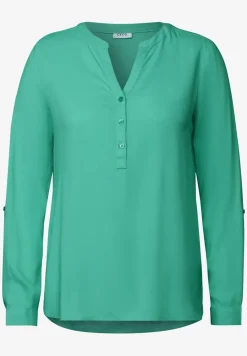 Blouse in effen kleur