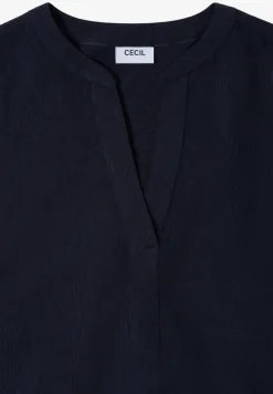 Blouse in effen kleur