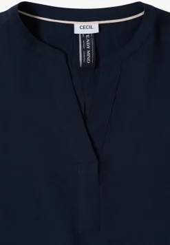 Blouse in effen kleur