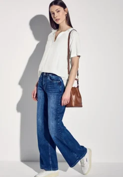Blouse in effen kleur