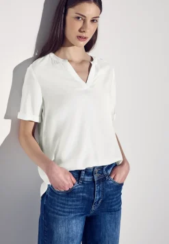 Blouse in effen kleur