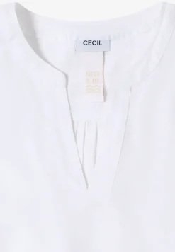 Blouse in effen kleur