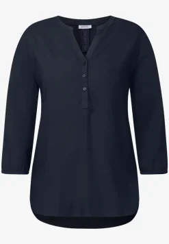 Blouse in effen kleur