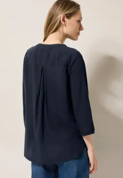 Blouse in effen kleur